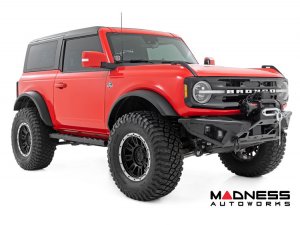 Ford Bronco Running Boards - BA2 Side Steps - Rough Country - 2 Door